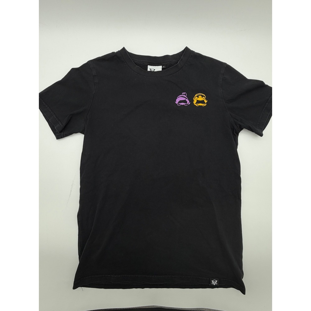 Glitch Murder Drones Uzi & N Graphic T-Shirt Black Small Animated Series Tee